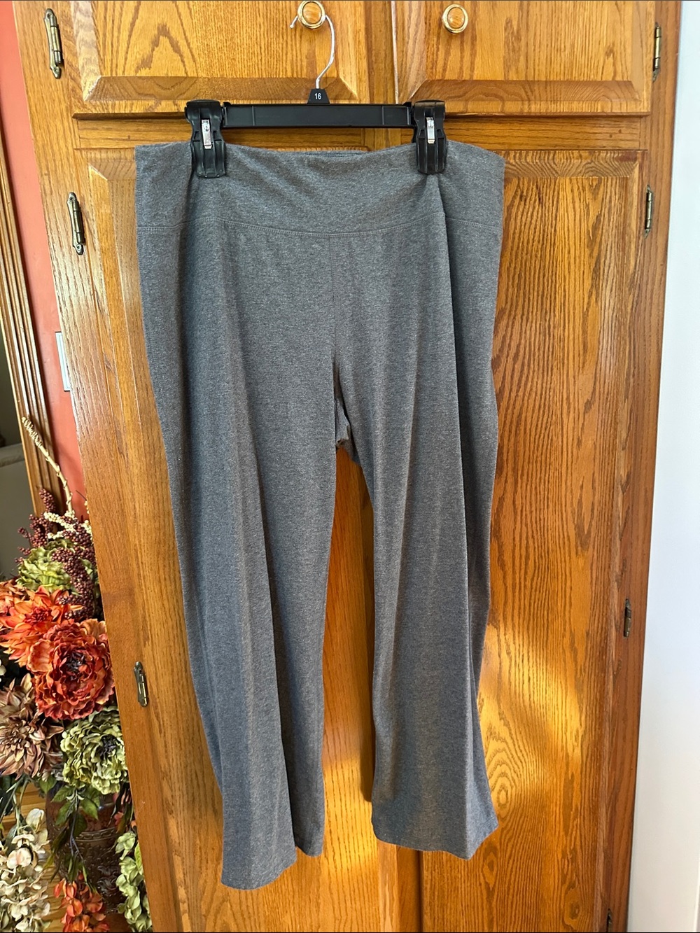 Women’s Athletic Works Gray Wide-Leg Lounge Pants